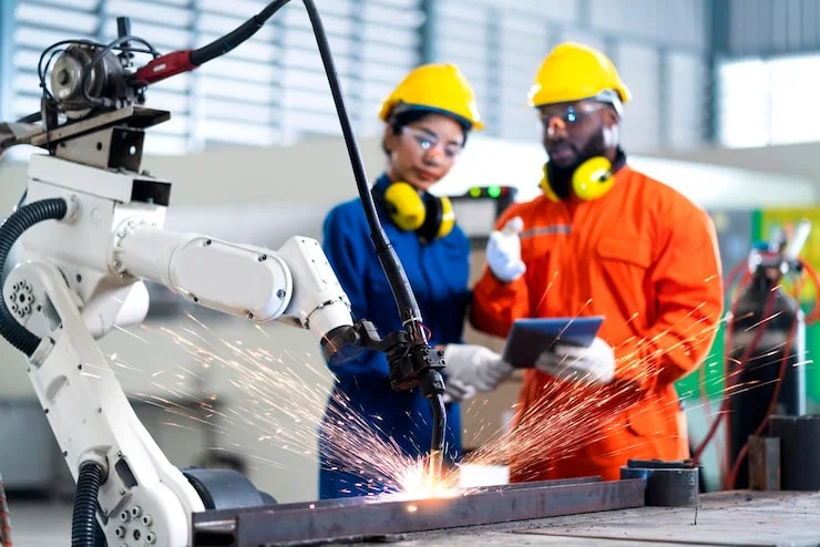 automação da produção industrial