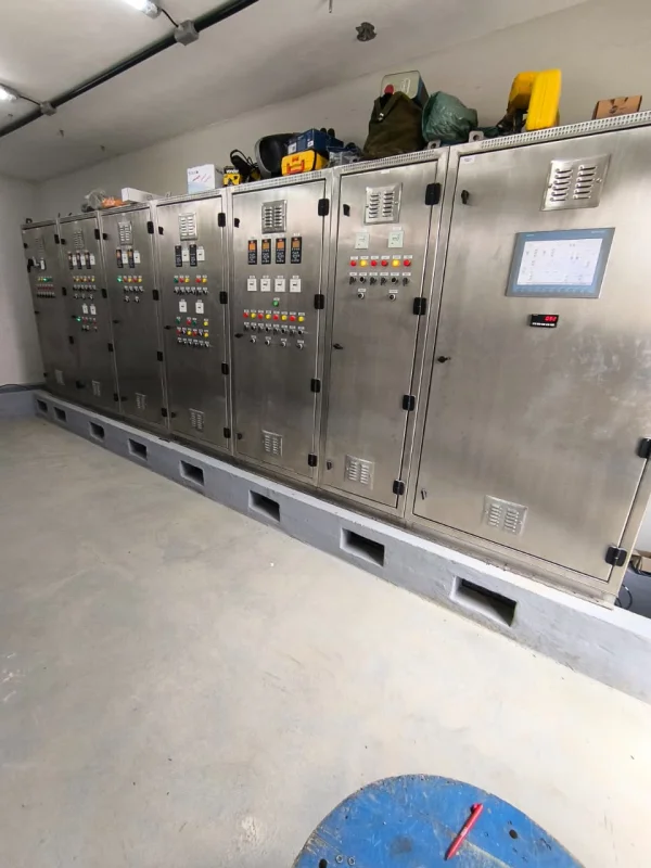 painel de comando elétrico industrial